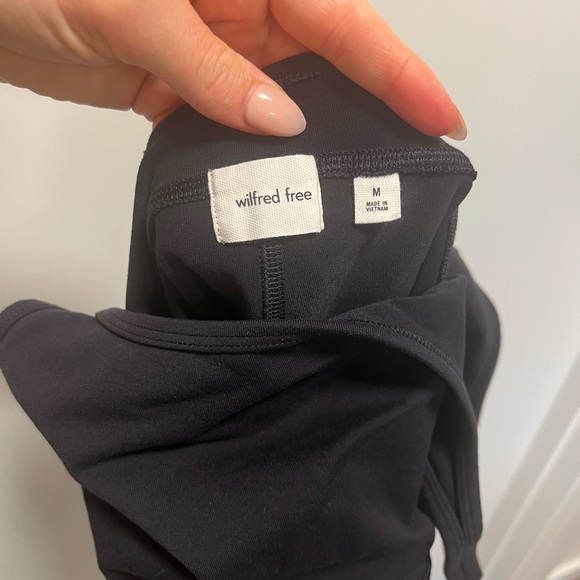 Aritzia (Wilfred) bodysuit with open back - Picture 4 of 4